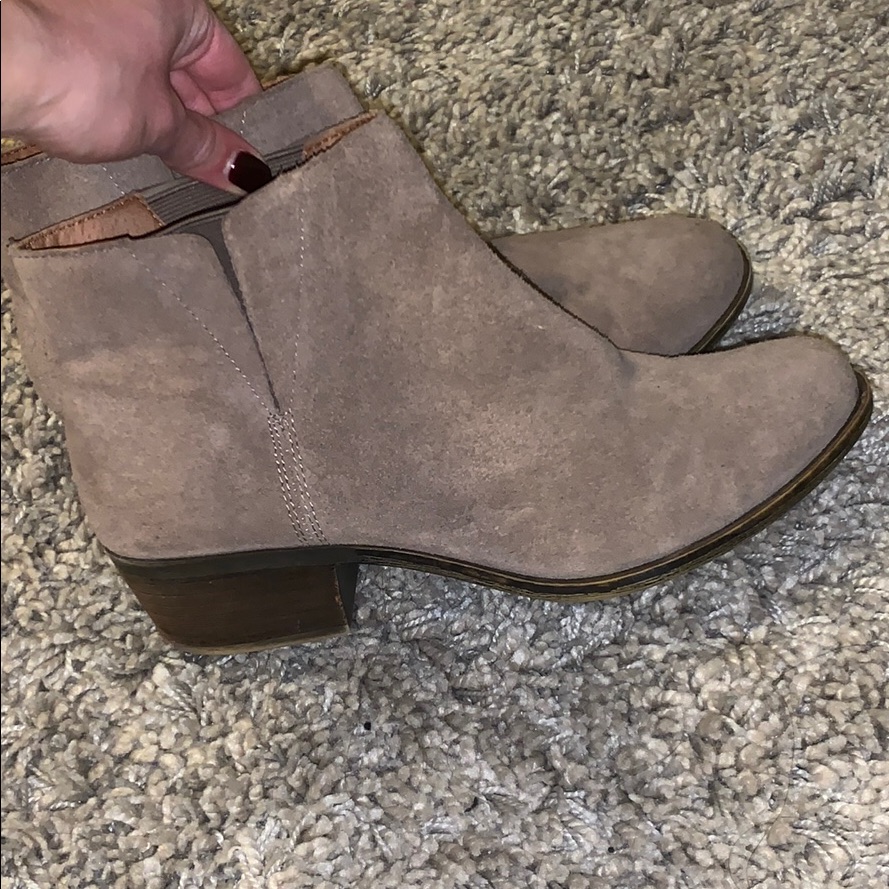 Lucky Brand Brown Booties